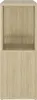 vidaXL Regál Sonoma Dub 60x24x63 cm odvodený výrobok z Náhľad obrázku produktu 4