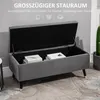 Ławka HOMdotCOM HOMdotCOM z miejscem do przechowywania, Podgląd zdjęcia produktu 4