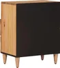 vidaXL Table de chevet Nature 50 x 33 x 62 cm Bois massif Voir les images du produit 4