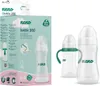 The image shows the packaging of a Neno bottle and two Neno bottles. The packaging is on the left and the bottles are on the right. Náhľad obrázku produktu