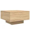 vidaXL Konferenčný stolík Sonoma dub 55x55x31 cm materiál Náhľad obrázku produktu 1