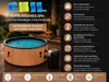 Nafukovacia vírivka COIL SPA, bazén s hydromasážou, extra Náhľad obrázku produktu 2