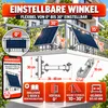 4x Balkonkraftwerk Halterung ECKIG│Balkon Geländer Produktbild-Vorschau 3