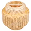 A close-up view of two nested bamboo baskets, one inside the other, against a white background. Náhled obrázku produktu