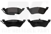 1 NK Bremsbeläge Bremsklötze HINTEN 229321 Produktbild-Vorschau 1