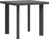 vidaXL Gartentisch Anthrazit 80x75x72 cm Kunststoff Produktbild-Vorschau 6