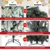 Collage of images comparing features of a Christmas tree, with text overlays highlighting differences. Náhled obrázku produktu