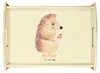 Mr. & Mrs. Panda Tablett Igel Kuchenstück - Gelb Pastell - Produktbild-Vorschau 1