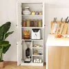 GOPLUS Küchenschrank hoch, Hochschrank mit 3 Türen & 2 Produktbild-Vorschau 7