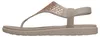 Skechers Meditation Luxe  Sandalen Plat - taupe - Maat 41 Productafbeelding-voorbeeld 15