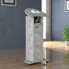 Legno Mobile Speaker's Desk | Dimensioni ca. H. 110 a 120 Anteprima dell’immagine prodotto 3
