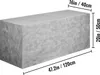 SucceBuy 47.2 "x16 "x20" wyłożone kafelkami siedzisko Podgląd zdjęcia produktu 8