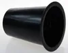 A black plastic cone-shaped object, likely a furniture riser or a similar item, is shown against a white background. Produktbild-Vorschau
