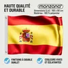 MONZANA® Drapeau Espagne 150x90cm drapeau national espagnol Voir les images du produit 2