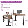 Radlove 160cm L-desk regolabile elettricamente in altezza, Anteprima dell’immagine prodotto 12