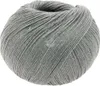 A ball of grey yarn on a white background. Produktbild-Vorschau