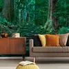 Muralo XXL Vlies FOTOTAPETE Steinwaldweg Natur (B) 270 cm x Produktbild-Vorschau 1