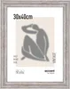 accent by nielsen Holz Bilderrahmen Vintage, 30x40 cm, Weiß Produktbild-Vorschau 1