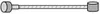 Asista Universal Bremszug 205cm mit 2 Nippel, d= 1,6mm - Produktbild-Vorschau 2