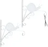 Relaxdays Blumenampel Halterung im 2er Set, Schnecke, Produktbild-Vorschau 1