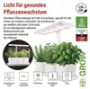 Pflanzenlampe LED Vollspektrum, 30 LEDs, für Innenräume, mit Zeitschaltuhr, dimmbar Produktbild-Vorschau