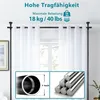 Raumteiler Paraventgestell, Gardinenstange, Raumtrenner, Produktbild-Vorschau 4