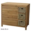 Teako Design Badmöbel Set Lomma Teakholz 4-teilig 150cm mit Produktbild-Vorschau 10