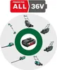 1x 36V Akku 2,0 Ah + Ladegerät AL 36V-20 Starterkit 36V Produktbild-Vorschau 7
