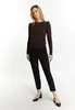 MAIRE damen strickpullover - braun, M Produktbild-Vorschau 2
