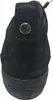 A close-up view of the back of a black shoe. Produktbild-Vorschau
