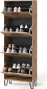 Schuhkipper Vicco Amber Eiche Wotan 60 x 168 cm mit 4 Produktbild-Vorschau 6