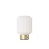 LED stolová lampa - H 19 cm - Mosadz - Biela - Sklo - Kov - Náhľad obrázku produktu 21