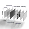 DEQORI Glasbild Echtglas 60x30 cm 'Eleganz im Rausch' Produktbild-Vorschau 7