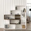 Bücherregal Weiß - Walnuss Marla "" Produktbild-Vorschau 3