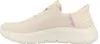 Side view of a beige Skechers sneaker. Náhľad obrázku produktu