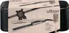 The image shows the Ultron gift set packaging, which includes a hair straightener and a brush, presented in a black case. Anteprima dell’immagine prodotto