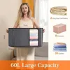 6 Stück 60L Aufbewahrungstasche, Aufbewahrungsbox mit Produktbild-Vorschau 2