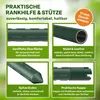 TTL GARDEN Rankstäbe 5er Set 90cm 11mm Pflanzenstütze grün Produktbild-Vorschau 4