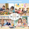 XINZI Kindertisch mit 2 Stühlen, 80×60cm Kindertischgruppe Produktbild-Vorschau 5