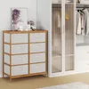 COSTWAY Kommode mit 8 abnehmbaren Stoffschubladen & Produktbild-Vorschau 2
