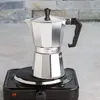 Espressokocher Mokka Premium Espresso Aluminium groß grau Produktbild-Vorschau 2