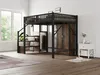 Lit mezzanine métallique Fortuna Lai 140 × 200 cm Avec un Voir les images du produit 7