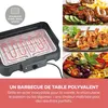 Barbecue elettrico da tavolo con griglia in acciaio inox Anteprima dell’immagine prodotto 15