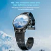 A smartwatch displayed against a backdrop of snowy mountains and water. Podgląd zdjęcia produktu