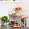 mensola da cucina bremermann, mensola angolare in bambù e Anteprima dell’immagine prodotto 2