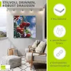 ARTland Wandbild Alu für Innen & Outdoor Rote Kirschen im Produktbild-Vorschau 2