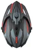 Casco O'Neal A-SRS SPIKE, nero/grigio/rosso, taglia L Anteprima dell’immagine prodotto 4