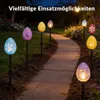 Osterei Lichtdekoration, 10 LEDs Solar Ostereier Produktbild-Vorschau 2