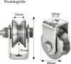 48-mm-V-Umlenkrolle – Edelstahl – 2 Kugellager – Fitness – Produktbild-Vorschau 2