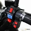 A close-up view of the handlebar controls of an electric scooter. Produktbild-Vorschau